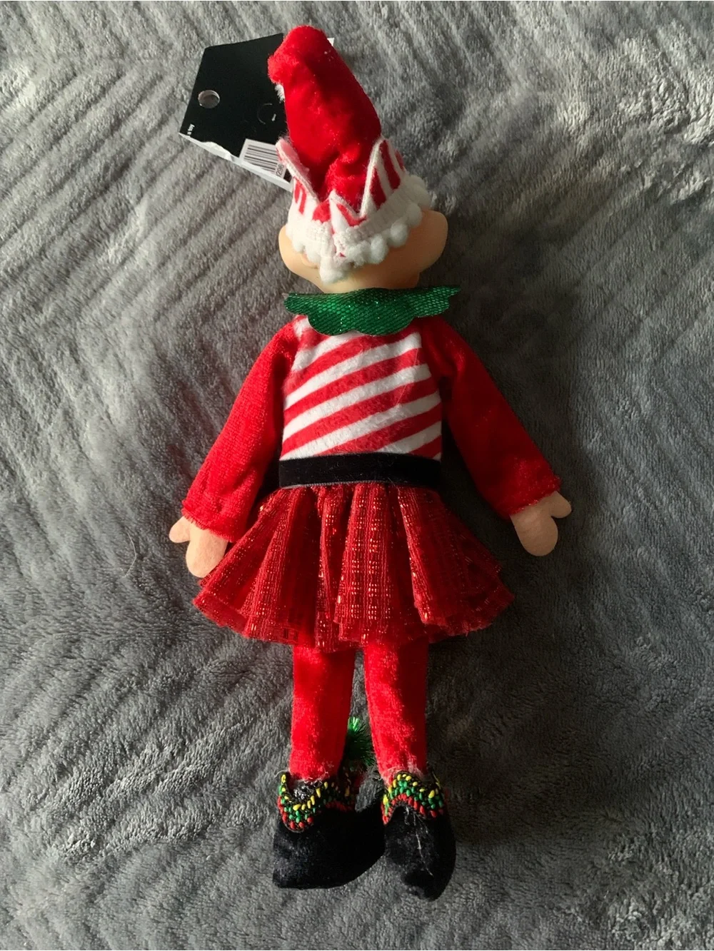Vintage Christmas Elf Tree Ornament Decor, Bendable Arms & Legs, Poseable, NWT!